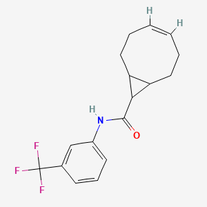 N-[3-(trifluoromethyl)phenyl]bicyclo[6.1.0]non-4-ene-9-carboxamide