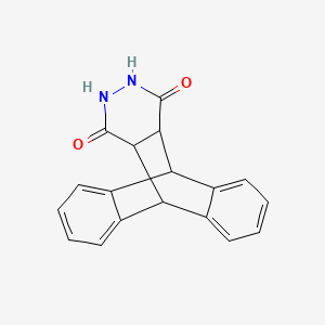 molecular formula C18H14N2O2 B3873783 4,5-diazapentacyclo[6.6.6.0~2,7~.0~9,14~.0~15,20~]icosa-9,11,13,15,17,19-hexaene-3,6-dione 