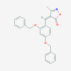 (4Z)-4-[2,4-bis(benzyloxy)benzylidene]-3-methyl-1,2-oxazol-5(4H)-one