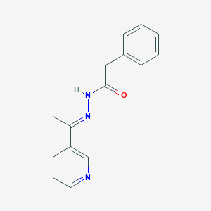 2-phenyl-N'-[1-(3-pyridinyl)ethylidene]acetohydrazide