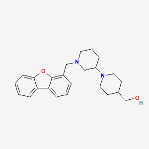 [1'-(dibenzo[b,d]furan-4-ylmethyl)-1,3'-bipiperidin-4-yl]methanol