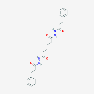N'1,N'6-bis(3-phenylpropanoyl)hexanedihydrazide