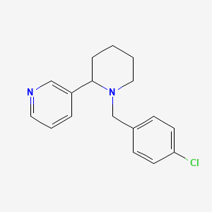 3-[1-(4-chlorobenzyl)-2-piperidinyl]pyridine