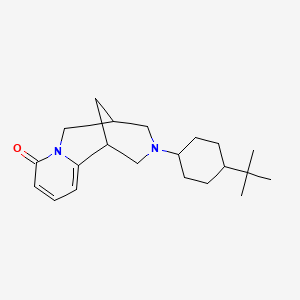 11-(4-tert-butylcyclohexyl)-7,11-diazatricyclo[7.3.1.0~2,7~]trideca-2,4-dien-6-one