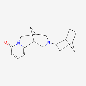 11-bicyclo[2.2.1]hept-2-yl-7,11-diazatricyclo[7.3.1.0~2,7~]trideca-2,4-dien-6-one