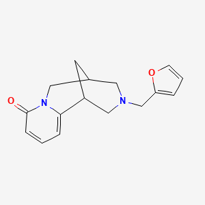 molecular formula C16H18N2O2 B3874393 11-(2-furylmethyl)-7,11-diazatricyclo[7.3.1.0~2,7~]trideca-2,4-dien-6-one 