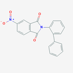 molecular formula C20H12N2O4 B387441 2-(biphenyl-2-yl)-5-nitro-1H-isoindole-1,3(2H)-dione 