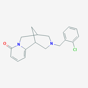 11-(2-chlorobenzyl)-7,11-diazatricyclo[7.3.1.0~2,7~]trideca-2,4-dien-6-one