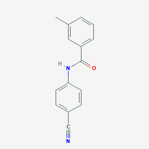 N-(4-cyanophenyl)-3-methylbenzamide