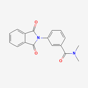 3-(1,3-dioxo-1,3-dihydro-2H-isoindol-2-yl)-N,N-dimethylbenzamide