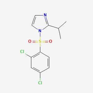 1-[(2,4-dichlorophenyl)sulfonyl]-2-isopropyl-1H-imidazole