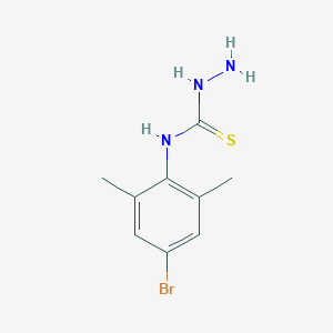 B038756 N-(4-Bromo-2,6-dimethylphenyl)hydrazinecarbothioamide CAS No. 122813-72-3