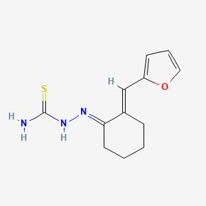 2-(2-furylmethylene)-1-cyclohexanone thiosemicarbazone