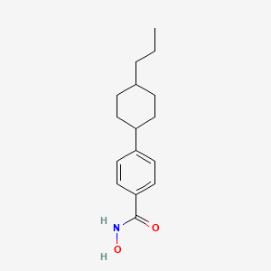 molecular formula C16H23NO2 B3875890 N-hydroxy-4-(4-propylcyclohexyl)benzamide 