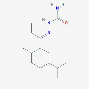 1-(5-isopropyl-2-methyl-2-cyclohexen-1-yl)-1-propanone semicarbazone