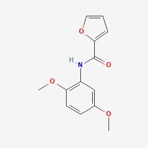 molecular formula C13H13NO4 B3876111 N-(2,5-dimethoxyphenyl)-2-furamide CAS No. 198134-76-8