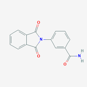 molecular formula C15H10N2O3 B387614 3-(1,3-dioxo-1,3-dihydro-2H-isoindol-2-yl)benzamide 