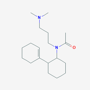 N-1,1'-bi(cyclohexan)-1'-en-2-yl-N-[3-(dimethylamino)propyl]acetamide