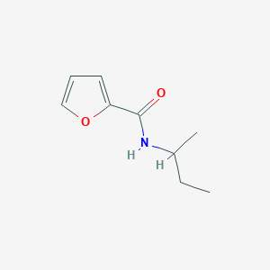 molecular formula C9H13NO2 B3876707 N-(sec-butyl)-2-furamide 