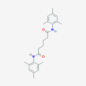 molecular formula C24H32N2O2 B387680 N,N'-dimesitylhexanediamide 