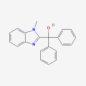 (1-methyl-1H-benzimidazol-2-yl)(diphenyl)methanol