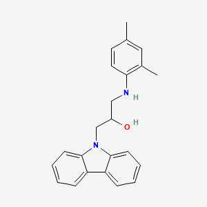 1-(9H-carbazol-9-yl)-3-[(2,4-dimethylphenyl)amino]-2-propanol