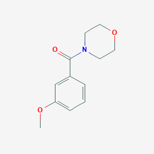 molecular formula C12H15NO3 B3877058 4-(3-methoxybenzoyl)morpholine CAS No. 143230-68-6