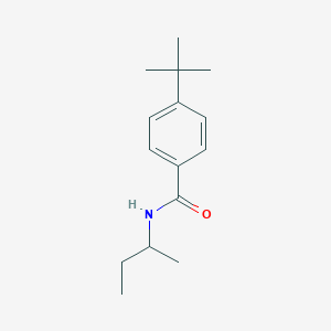 molecular formula C15H23NO B3877390 N-(sec-butyl)-4-tert-butylbenzamide CAS No. 302909-60-0