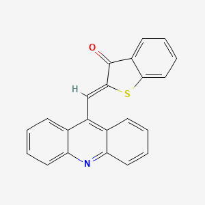 2-(9-acridinylmethylene)-1-benzothiophen-3(2H)-one