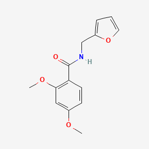 N-(2-furylmethyl)-2,4-dimethoxybenzamide