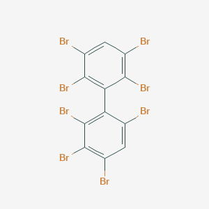 molecular formula C12H2Br8 B038793 2,2',3,3',4,5',6,6'-Octabromobiphenyl CAS No. 119264-60-7