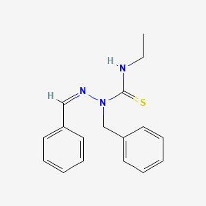 benzaldehyde N'-benzyl-N-ethylthiosemicarbazone