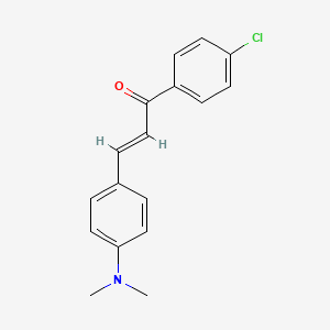 1-(4-chlorophenyl)-3-[4-(dimethylamino)phenyl]-2-propen-1-one