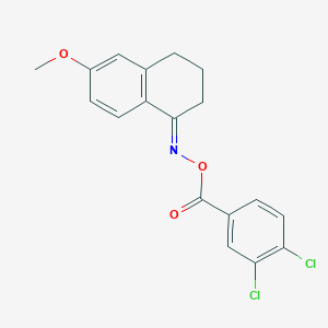 6-methoxy-3,4-dihydro-1(2H)-naphthalenone O-(3,4-dichlorobenzoyl)oxime