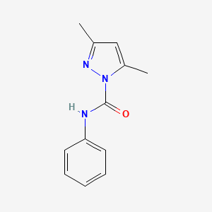 3,5-dimethyl-N-phenyl-1H-pyrazole-1-carboxamide