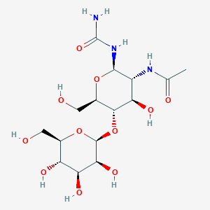 molecular formula C15H27N3O11 B038806 Magau CAS No. 119059-62-0