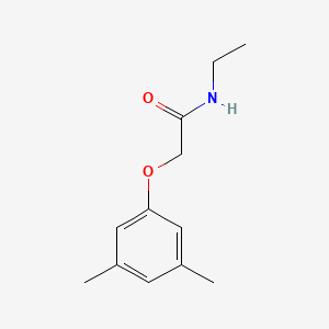 molecular formula C12H17NO2 B3881272 2-(3,5-dimethylphenoxy)-N-ethylacetamide 