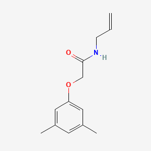 molecular formula C13H17NO2 B3881375 N-allyl-2-(3,5-dimethylphenoxy)acetamide 