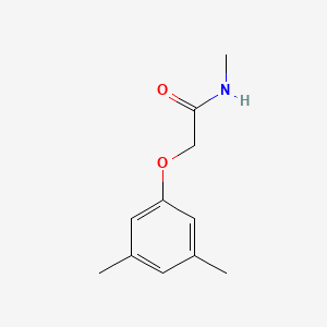 molecular formula C11H15NO2 B3881472 2-(3,5-dimethylphenoxy)-N-methylacetamide 