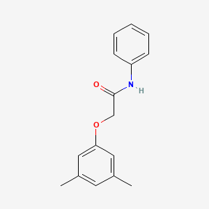 molecular formula C16H17NO2 B3881479 2-(3,5-dimethylphenoxy)-N-phenylacetamide 