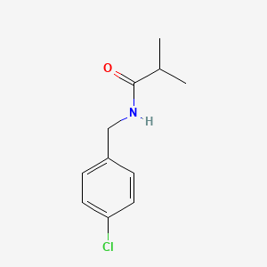 N-(4-chlorobenzyl)-2-methylpropanamide
