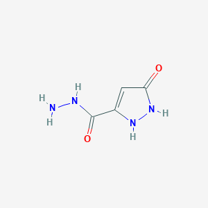 3-hydroxy-1H-pyrazole-5-carbohydrazide