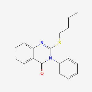 2-(butylthio)-3-phenyl-4(3H)-quinazolinone