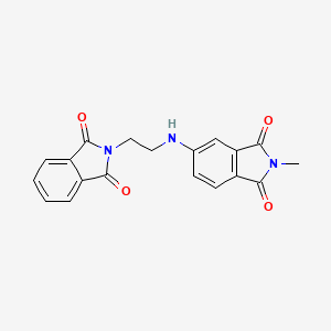 5-[2-(1,3-dioxoisoindol-2-yl)ethylamino]-2-methylisoindole-1,3-dione