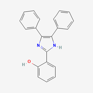 6-(4,5-Diphenyl-1,3-dihydroimidazol-2-ylidene)cyclohexa-2,4-dien-1-one