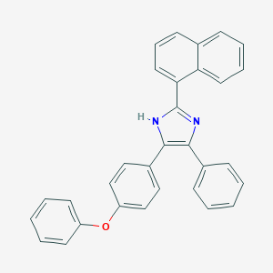2-(1-naphthyl)-4-(4-phenoxyphenyl)-5-phenyl-1H-imidazole