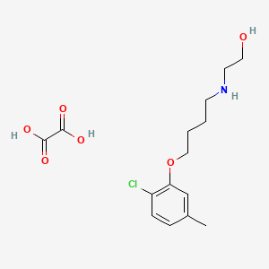 2-{[4-(2-chloro-5-methylphenoxy)butyl]amino}ethanol ethanedioate (salt)