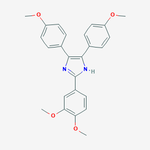 2-(3,4-dimethoxyphenyl)-4,5-bis(4-methoxyphenyl)-1H-imidazole