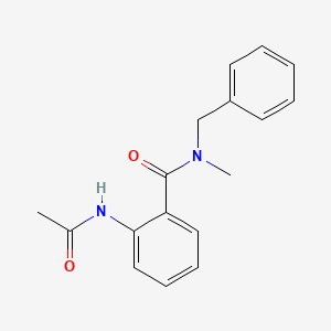 2-(acetylamino)-N-benzyl-N-methylbenzamide