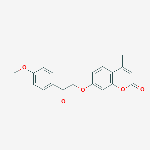 7-[2-(4-methoxyphenyl)-2-oxoethoxy]-4-methyl-2H-chromen-2-one